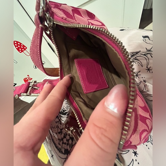 Coach Vintage Pink hand/shoulder bag - Picture 5 of 6